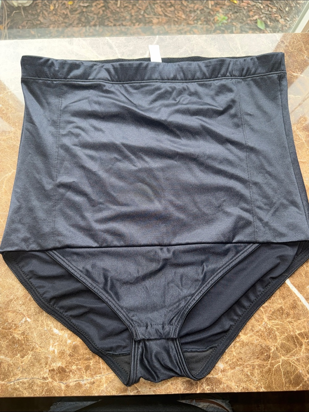 Cacique Black High-Waist Shaping Brief